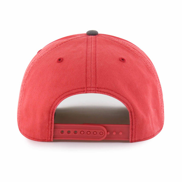 Chicago Blackhawks 47 Brand Light Habanero Red Calderwood Hitch Adjustable Cap