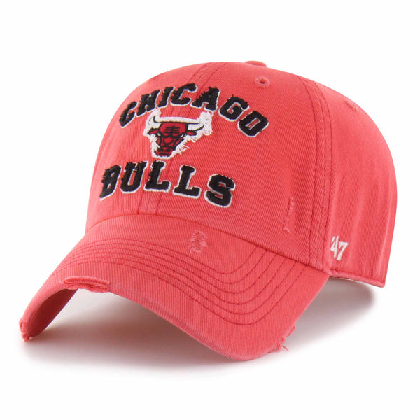 Chicago Bulls 47 Brand Light Habanero Red Seymoore Clean Up Adjustable Cap