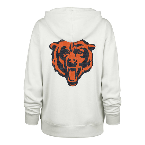 Chicago Bears 47 Brand Women's Sandstone Score Dance Naomi Hooded Sweatshirt