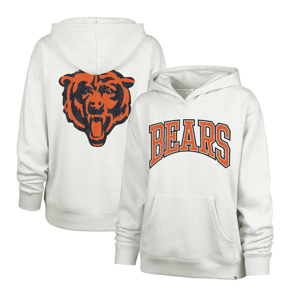 Chicago Bears 47 Brand Women's Sandstone Score Dance Naomi Hooded Sweatshirt