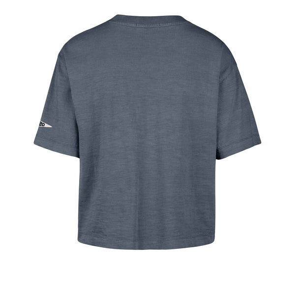 Chicago Bears 47 Brand Women's Historic Rusted Navy Elmore Heavy Slub Tee
