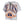 Load image into Gallery viewer, Chicago Bears 47 Brand Women's Quartz Grey Banners Out Oversized Deep V-Neck Tee
