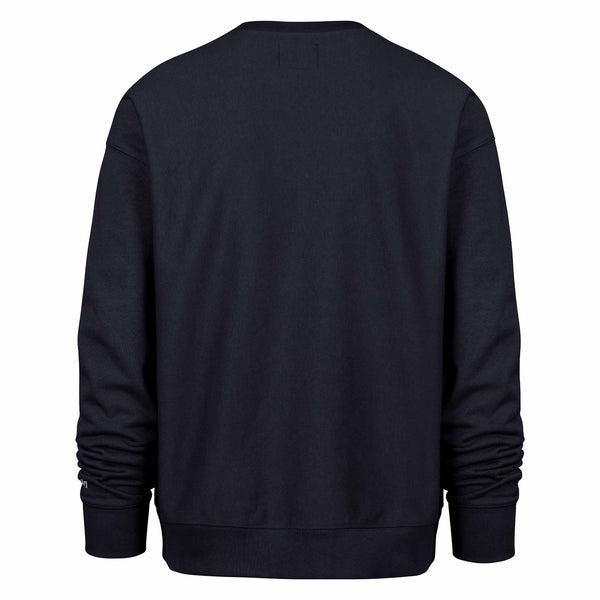 Chicago Bears 47 Brand Navy Campus Stack Foundation Crew Neck Sweatshirt