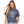 Load image into Gallery viewer, Chicago Cubs Soft As A Grape Women's Heather Boxy T Shirt
