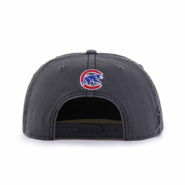 Chicago Cubs 47 Brand Coal Cragged Captain RL Adjustable Cap