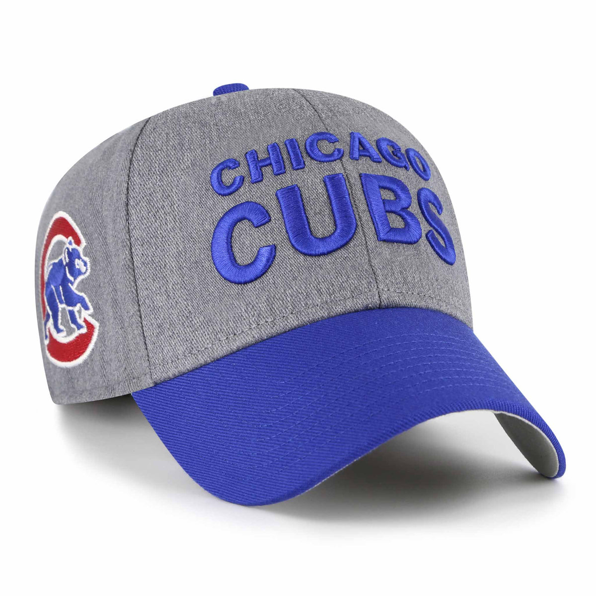 Chicago Cubs 47 Brand Charcoal Granite Script Adjustable Cap ...