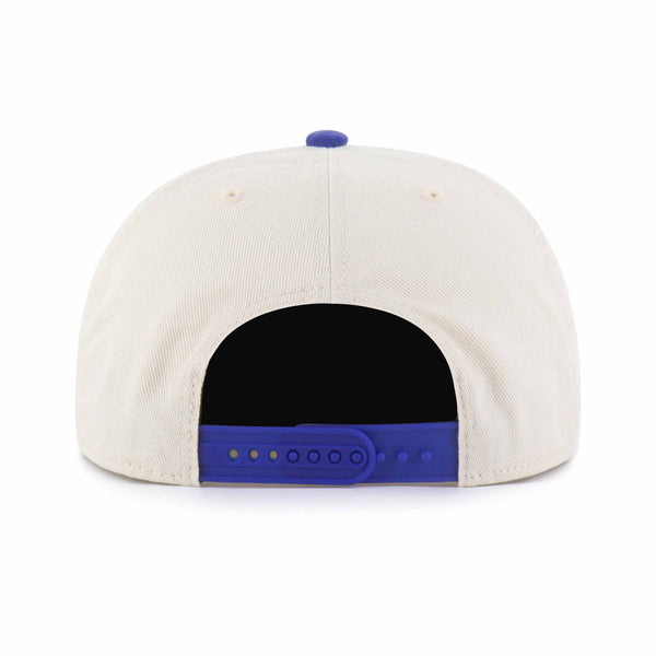 Chicago Cubs 47 Brand Natural Burnside Captain RF Adjustable Cap