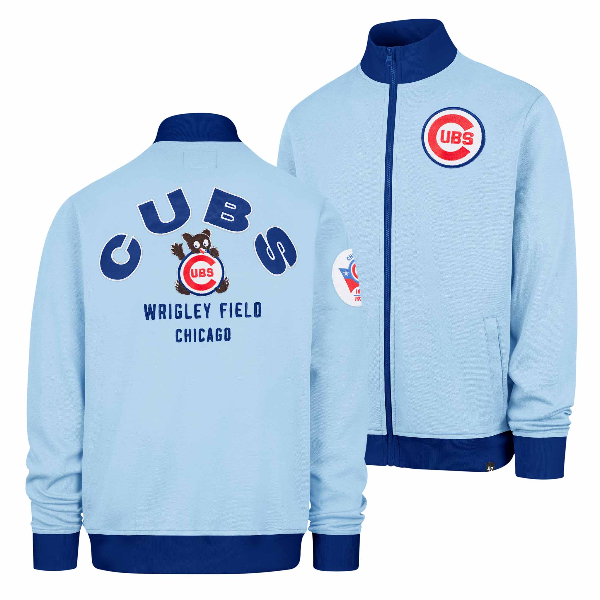 Chicago Cubs 47 Brand Relief Pitcher Pique Jacket – Wrigleyville