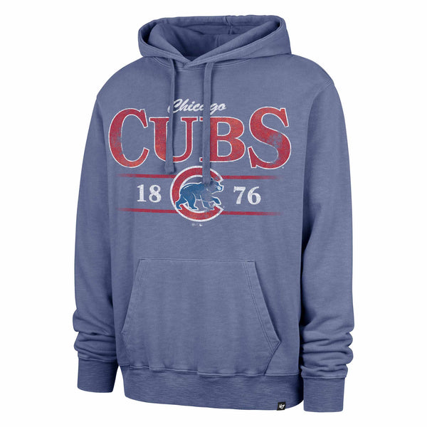Chicago Cubs 47 Brand Reclaimed Slub French Terry Hooded Sweatshirt