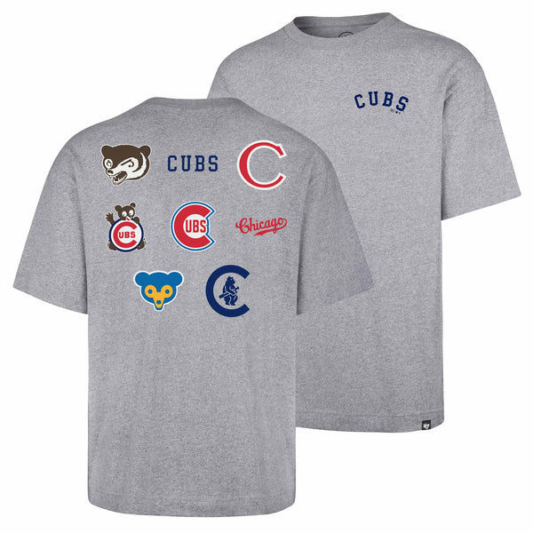 Chicago Cubs 47 Brand History Lock Foundation Short Sleeve T Shirt
