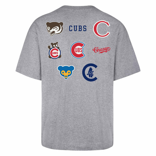 Chicago Cubs 47 Brand History Lock Foundation Short Sleeve T Shirt