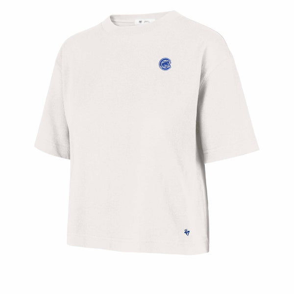 Chicago Cubs 47 Brand Women's Leon City Short Sleeve T Shirt