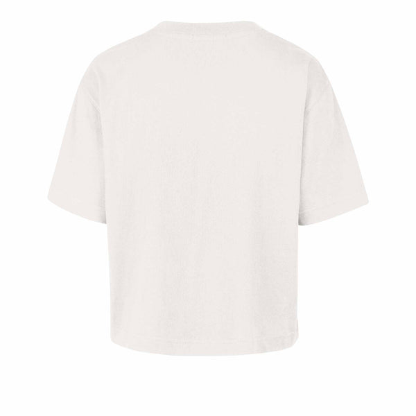 Chicago Cubs 47 Brand Women's Shale Reed City Short Sleeve T Shirt