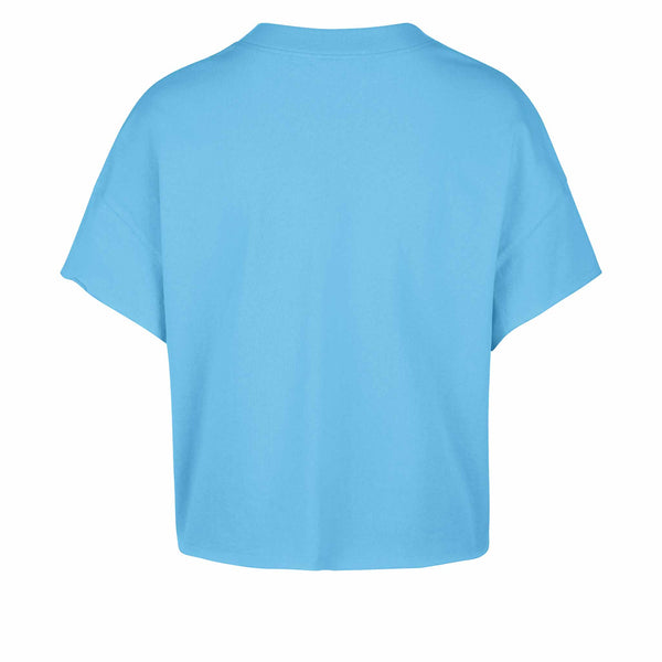 Chicago Cubs 47 Brand Women's Win Big Notch Short Sleeve T Shirt