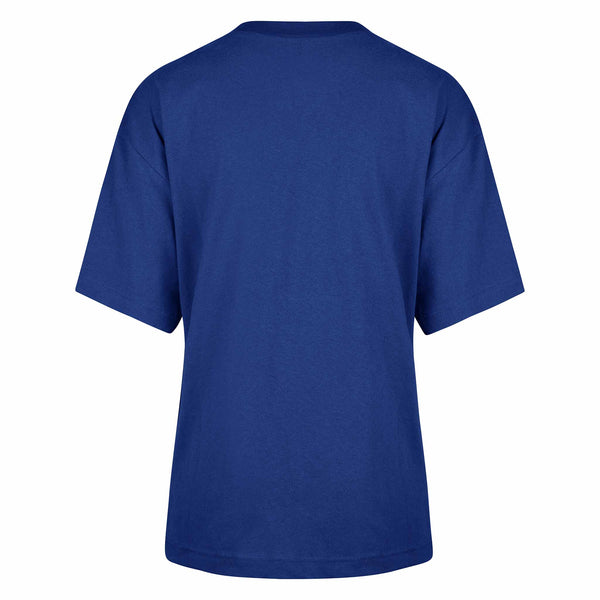 Chicago Cubs 47 Brand Women's Shimmer Shot Foundation Short Sleeve T Shirt