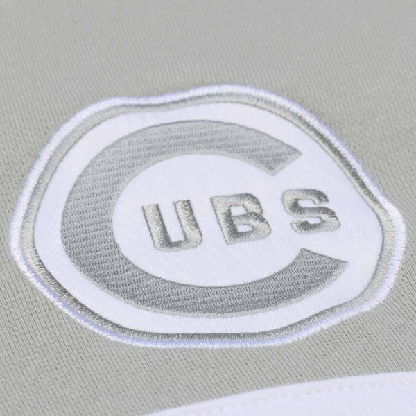 Chicago Cubs Mitchell & Ness Thunderstorm Head Coach Quarter Zip Sweatshirt