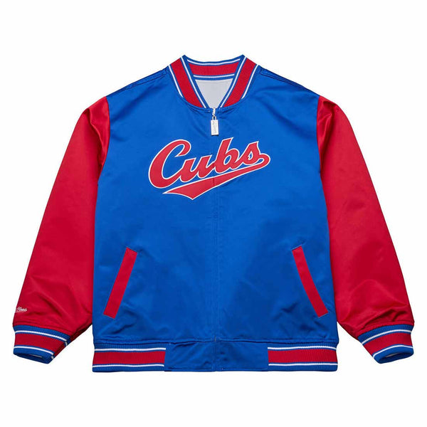 Chicago Cubs Mitchell & Ness Reversible Satin Jacket