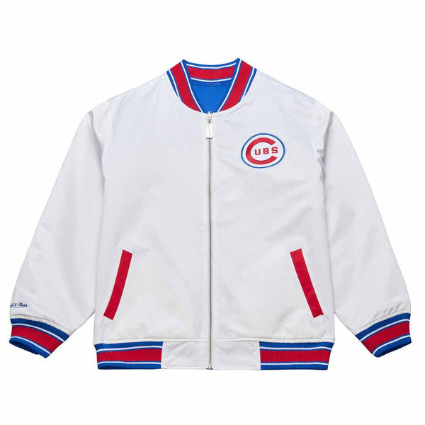 Chicago Cubs Mitchell & Ness Reversible Satin Jacket