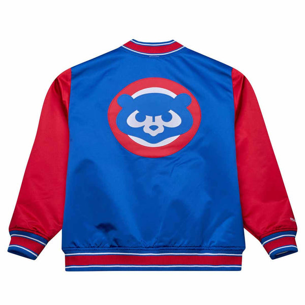 Chicago Cubs Mitchell & Ness Reversible Satin Jacket
