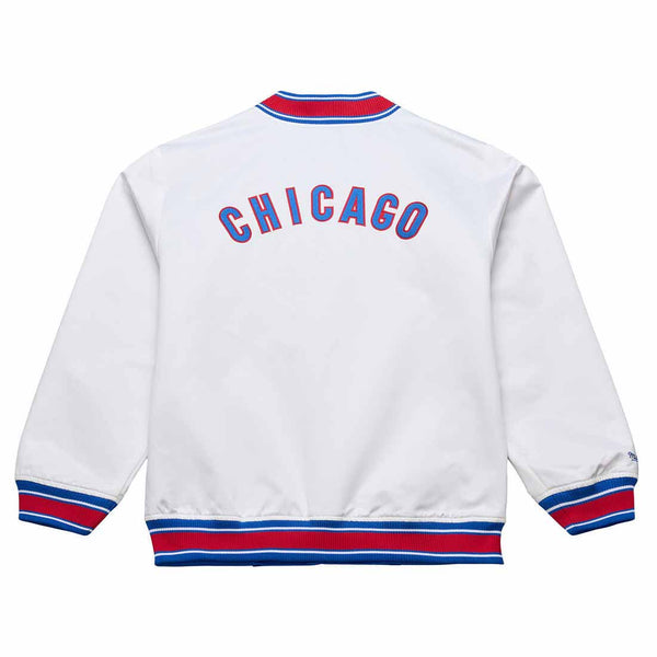 Chicago Cubs Mitchell & Ness Reversible Satin Jacket
