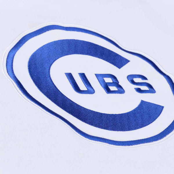 Chicago Cubs Mitchell & Ness Arctic White Hooded Sweatshirt