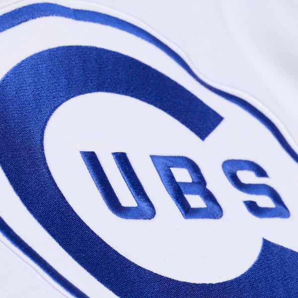 Chicago Cubs Mitchell & Ness Arctic White Hooded Sweatshirt