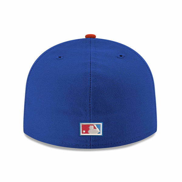 Chicago Cubs New Era Chrome Royal 1984 Bear 150 Year Anniversary 59FIFTY Fitted Cap