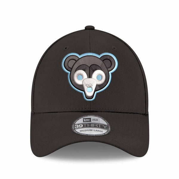 Chicago Cubs New Era Black 1969 39THIRTY Stretch Fit Cap