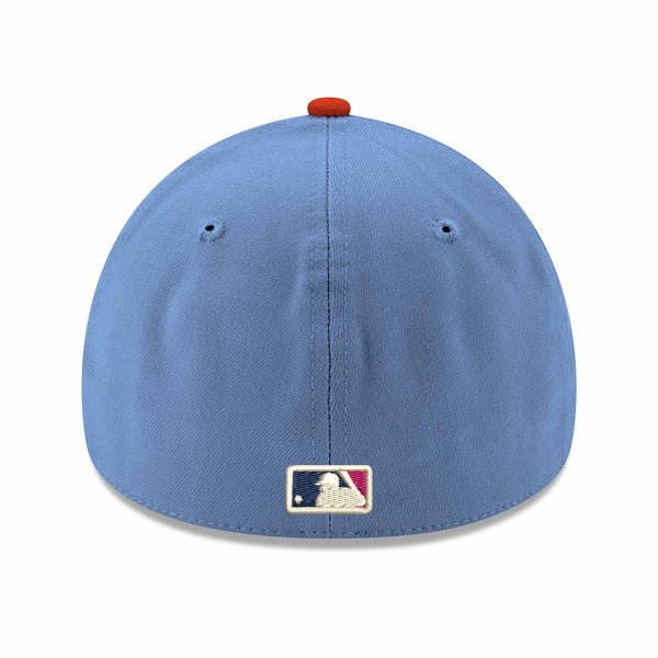 Chicago Cubs New Era Chrome Sky Rock Bear 39THIRTY Stretch Fit Cap