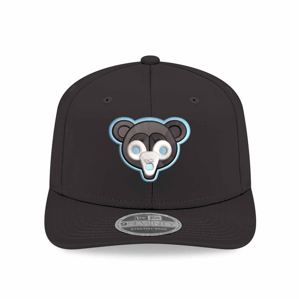 Chicago Cubs New Era Black 1969 Bear 150 Year Anniversary 9SEVENTY Stretch Snap Adjustable Cap