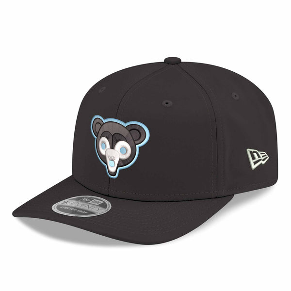 Chicago Cubs New Era Black 1969 Bear 150 Year Anniversary 9SEVENTY Stretch Snap Adjustable Cap