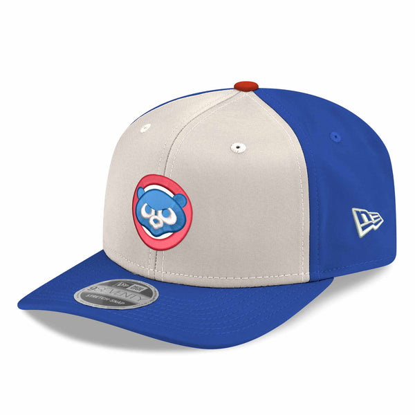 Chicago Cubs New Era Chrome Royal 1984 Bear 150 Year Anniversary 9SEVENTY Stretch Snap Adjustable Cap
