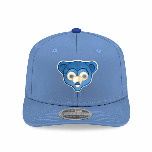 Chicago Cubs New Era 1969 150 Year 9SEVENTY Stretch Snap Baby Blue Adjustable Cap