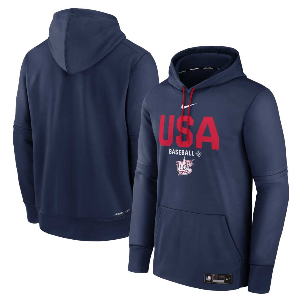 ゆ*。様 Nike WORLD BASEBALL CLASSIC ジャケット　ア Team USA World Baseball Classic Nike Authentic Therma Fleece