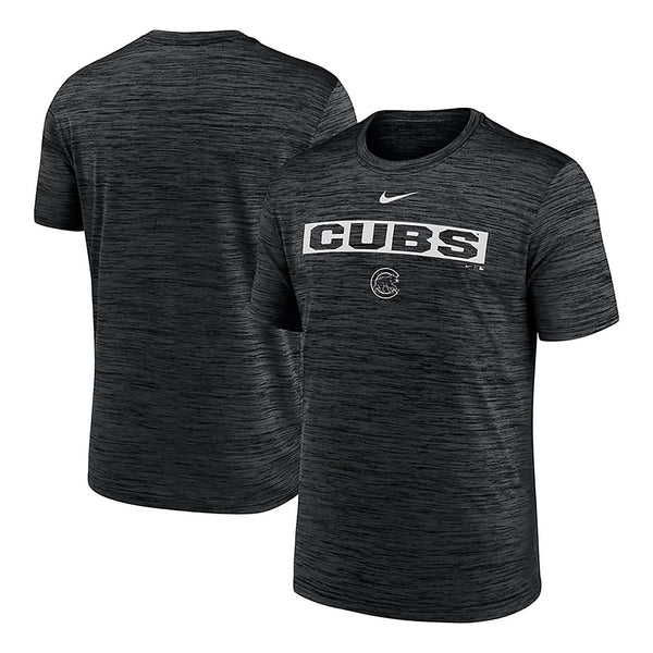 Chicago Cubs Nike Black Dri-Fit Velocity T Shirt
