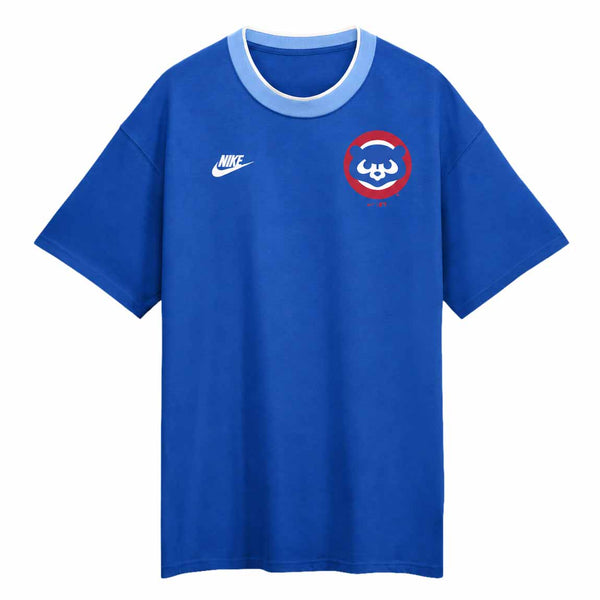 Chicago Cubs Nike Cooperstown 1984 Left Chest Fashion T Shirt