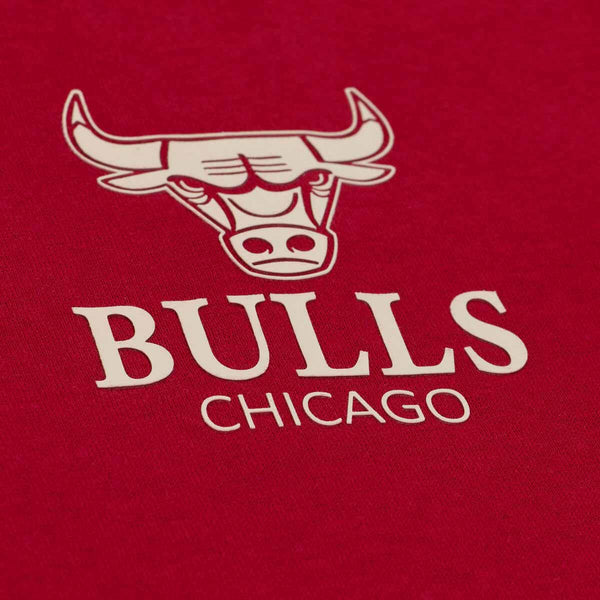 Chicago Bulls Mitchell And Ness Women's Essentials Fleece Crew Neck