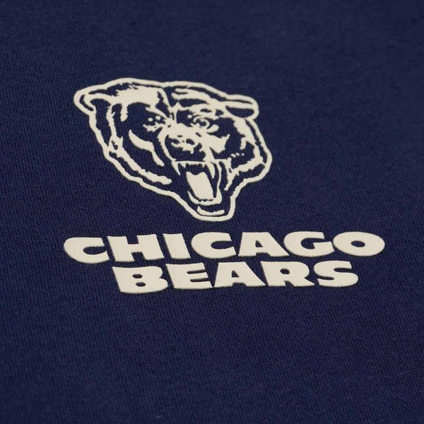 Chicago Bears Mitchell And Ness Short Sleeve Navy Tee Shirt