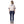 Load image into Gallery viewer, Chicago Bears Mitchell And Ness Women's Retro Roots Boxy Yoke Cream Crop Top Tee Shirt
