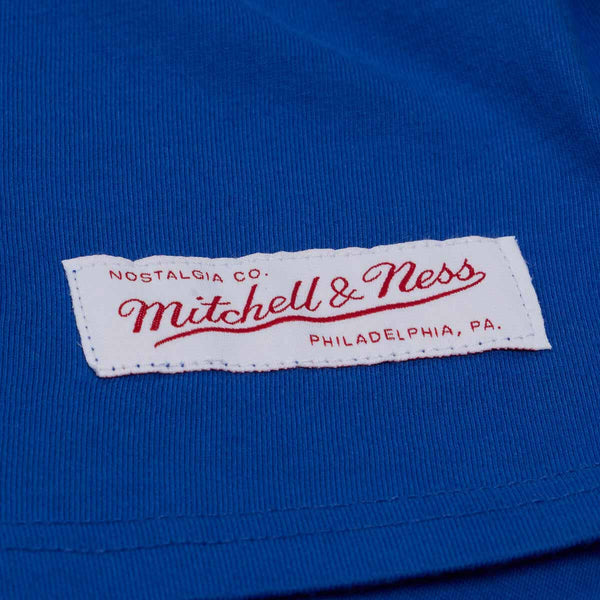 Chicago Cubs Mitchell And Ness Essentials Short Sleve Royal Blue Tee Shirt