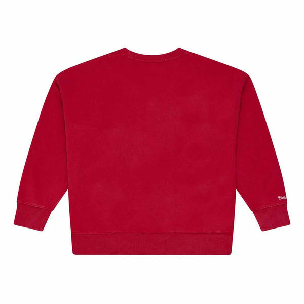 Chicago Blackhawks Mitchell And Ness Womens Core Essentials Crew Neck