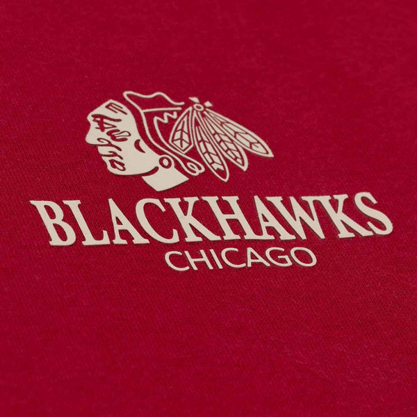 Chicago Blackhawks Mitchell And Ness Womens Core Essentials Crew Neck