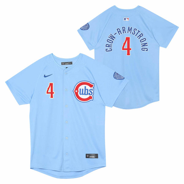 Chicago Cubs Nike Pete Crow-Armstrong Preschool Alternate 2 Home Run Jersey