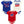 Load image into Gallery viewer, Chicago Cubs Newborn Girls 3 Pack Creeper Set
