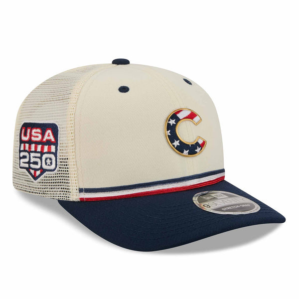 Chicago Cubs 2026 Fourth of July 9SEVENTY Stretch Snap Adjustable Cap