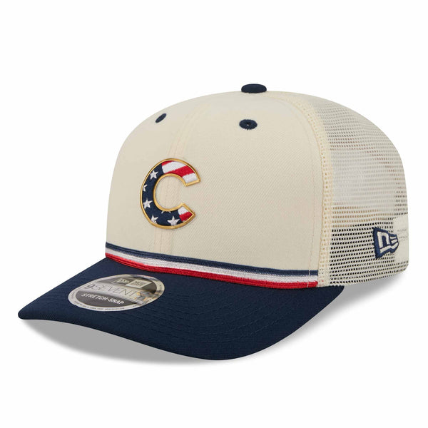 Chicago Cubs 2026 Fourth of July 9SEVENTY Stretch Snap Adjustable Cap