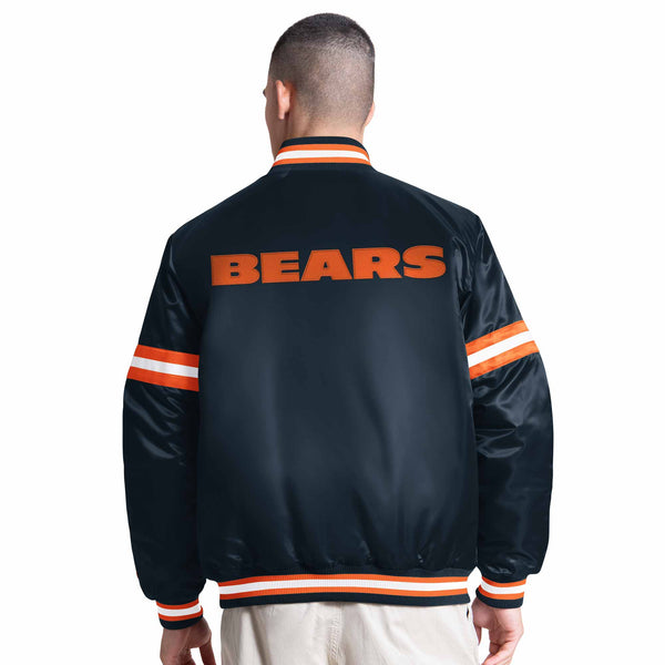 Chicago Bears Starter The Courtside Satin Varsity Jacket