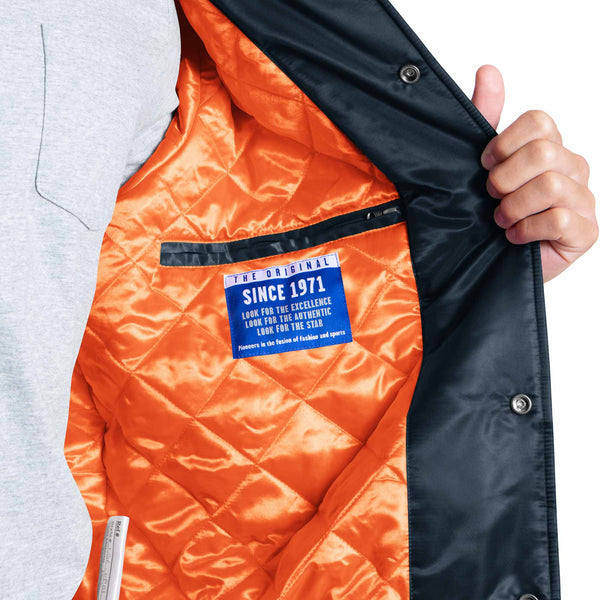 Chicago Bears Starter The Courtside Satin Varsity Jacket