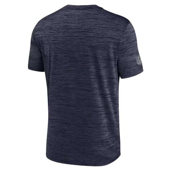 Chicago Bears Nike Hazy Marine Issue Velocity Crew Neck Tee Shirt