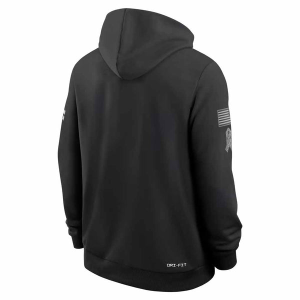Chicago Bears Nike 2026 Salute To Service On Field Hooded Sweatshirt